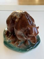 Porzellan Bär Figur Arpo Curtea de Arges braun (2I6)