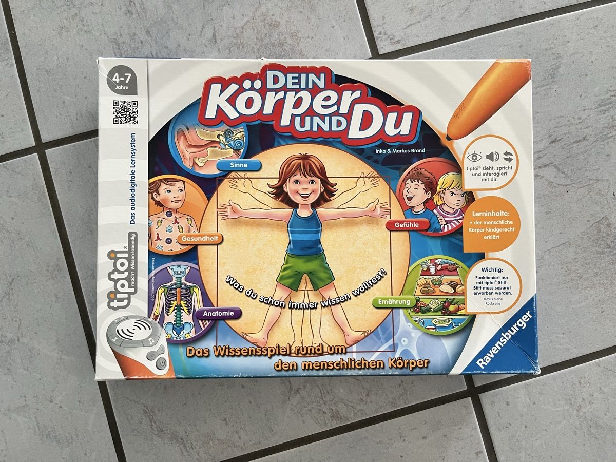 Tiptoi Spiele: Tiptoi — Dein Körper und Du – Gebraucht aus Wil ZH von Wonderwoman76