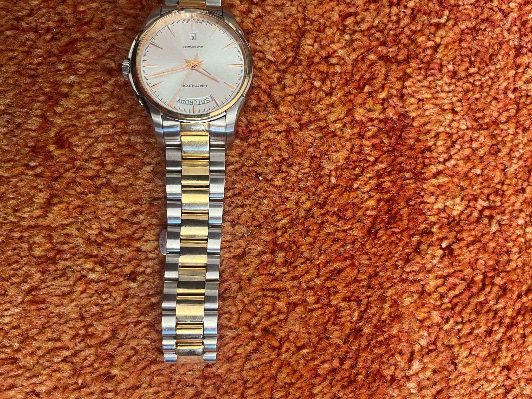 Hamilton Uhren: Hamilton Jazzmaster Day Date Auto Stahl/Gold - 2019 – Gebraucht aus St.Gallen von SCW_1993 7