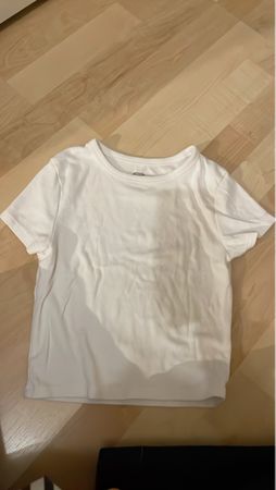 T-Shirt Weiss Grösse XS Sommerlich Lässig #001