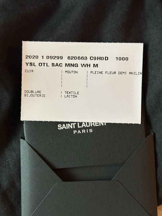 Saint Laurent Taschen für Damen: YSL Bag Black Leather / Saint Laurent Bag – Neu (gemäss Beschreibung) aus Zürich von Ale.1247 2