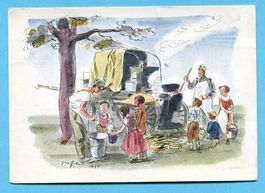 Karte Traffelet Nr. 62 - Feldküche No. 8