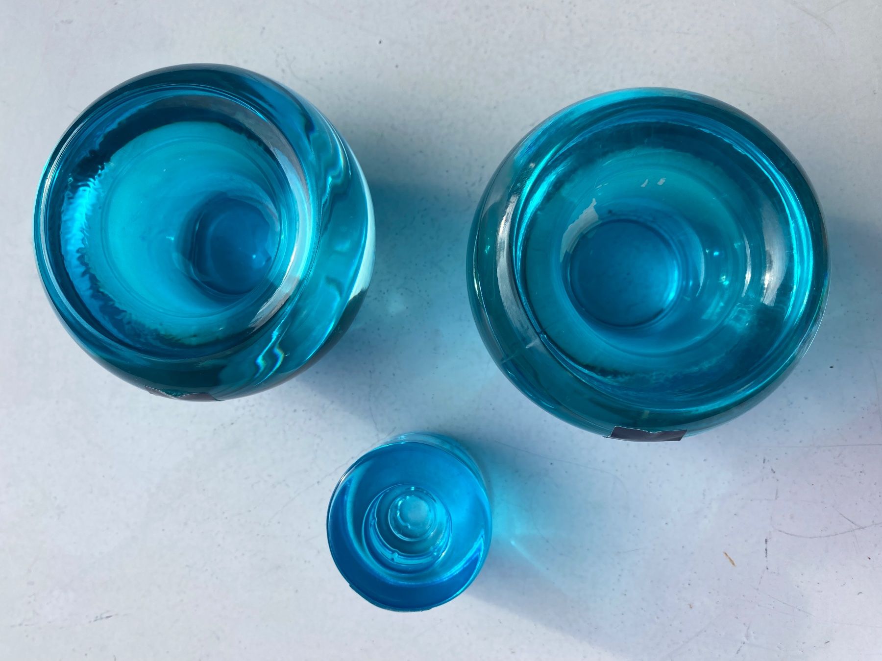 Ciotole: BLAUE LEONARDO GLAS SCHALEN / OBJEKTE – Usato da Zürich venduto da lesgarcons 1
