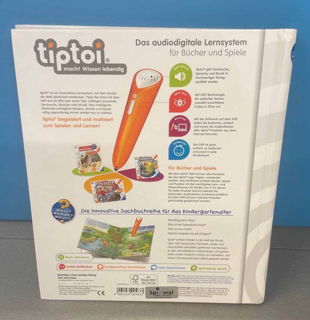 Tiptoi Spiele: TipToi Buch Die Welt der Musik – Gebraucht aus Sirnach von sagrotin 2