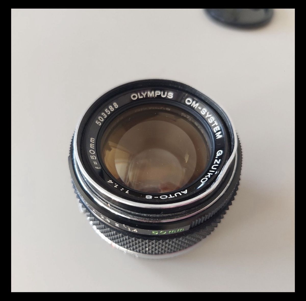 Olympus Objectifs: Olympus Zuiko 50mm Objektiv  – D'occasion à Boltigen par simonflandera 3