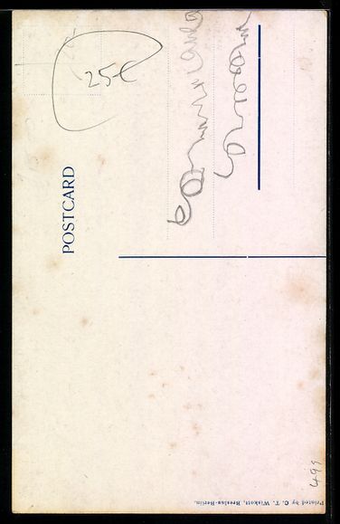 Cartes postales: holländisches Mädchen mit einer Lampe  – D'occasion à Berlin par bartko-reher 1