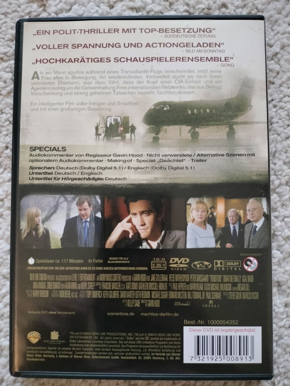 Alle DVDs: Machtlos DVD  – Gebraucht aus Niederwangen BE von Scoua 1