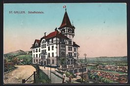 AK St. Gallen, Scheffelstein, 1914