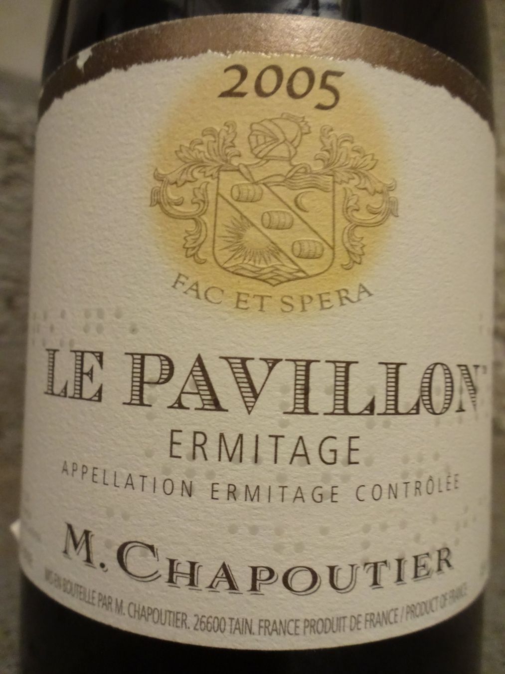 Vino: 100 PP - Chapoutier - Le Pavillon 2005 – Nuovo (secondo la descrizione) da Cham venduto da mktreasure 1