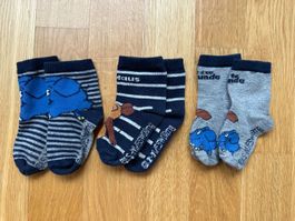 3 Paar Kindersocken, Grösse 74-80