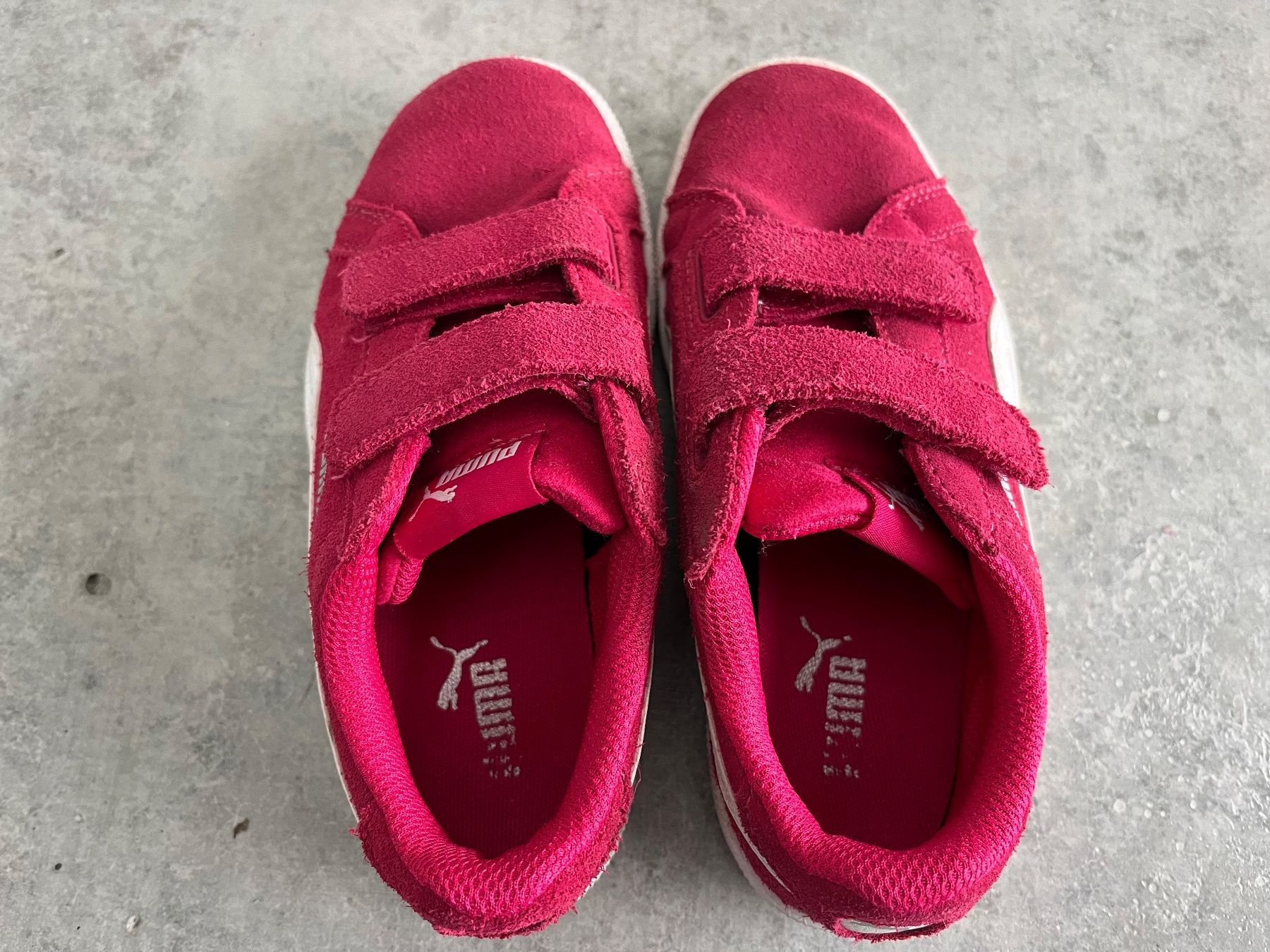 Puma Scarpe per ragazzi: PUMA Sneakers Leder Gr. 30, Fuchsia – Usato da Zollikofen venduto da spunk65 3