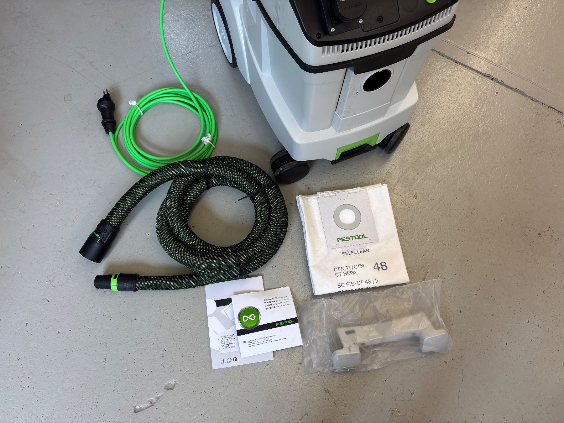 Festool Aspirapolveri & Accessori: Festool CTL 48 E Zyklon Sauger Neuwertig – Nuovo (secondo la descrizione) da Winterthur venduto da ReUse_Baumarkt 1
