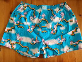 Boxershorts mit Einhorn-Regenbogen-Motiv, Grösse L