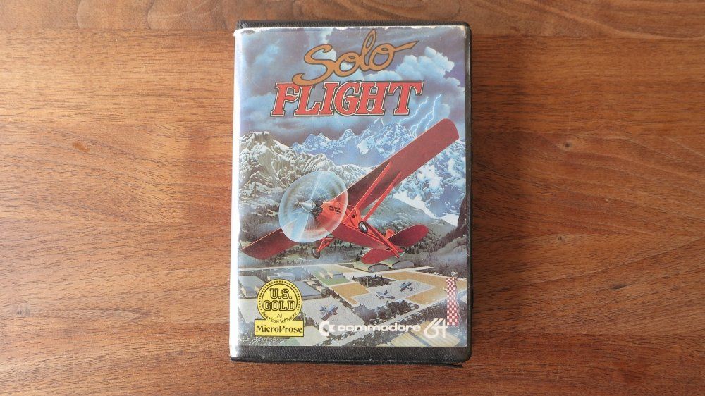 Giochi: Solo Flight - von Microprose für Commodore C64 – Usato da Jona venduto da centumprata