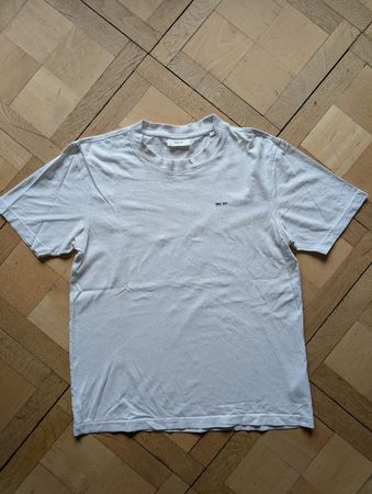 NN.07 Tshirt Adam Weiss Grösse S