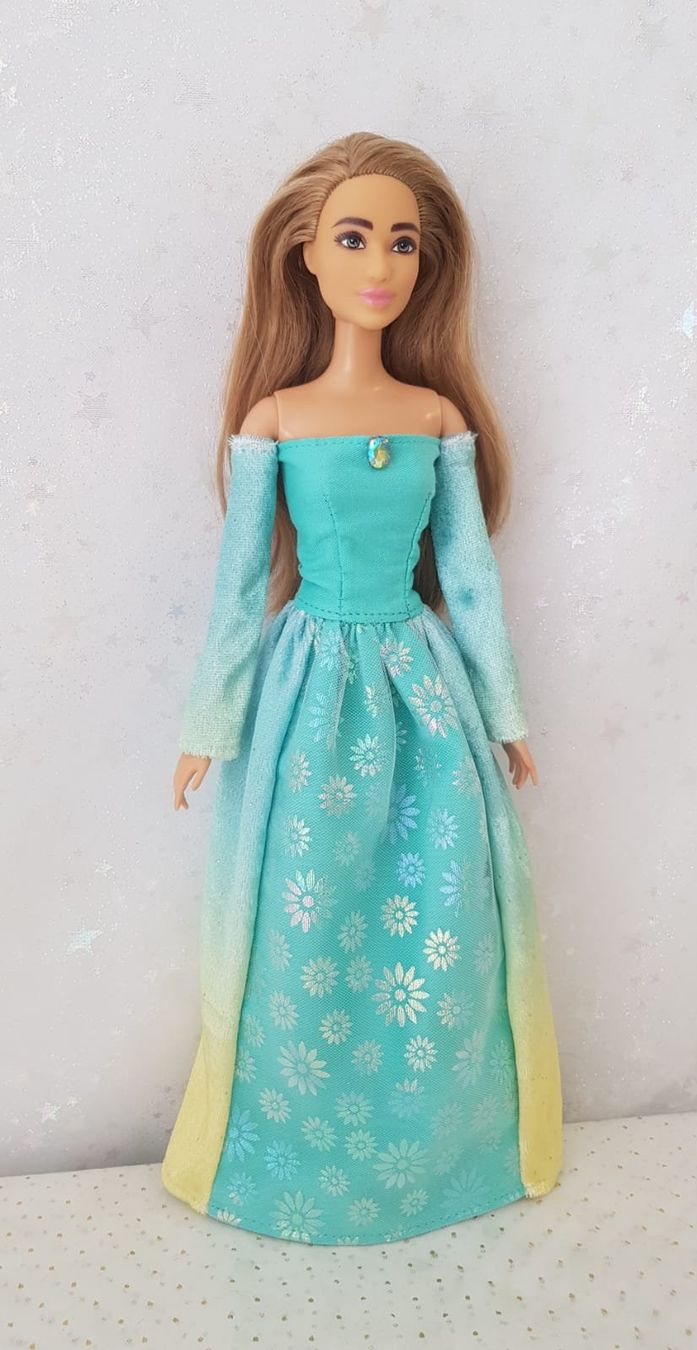 Bambole: Barbie Kleid selbstgemacht – Nuovo e nell'imballaggio originale da Lachen SZ venduto da Sakura4hime 3