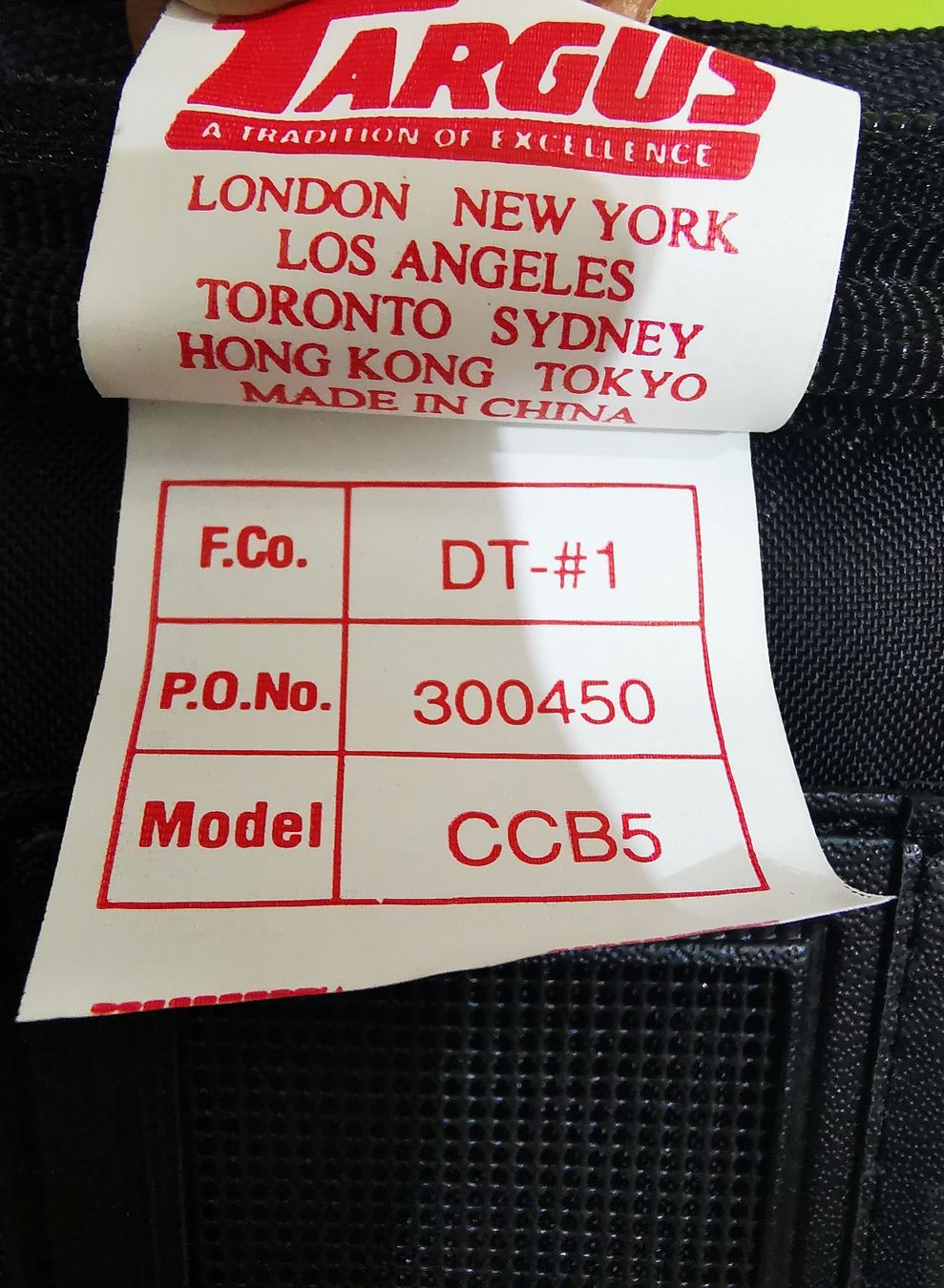 Targus Zaini: Targus Laptop Rucksack - CCB5 - Neu – Nuovo (secondo la descrizione) da Crissier venduto da froerli 6