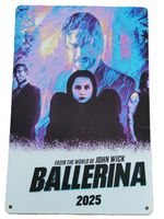 John Wick: BALLERINA - Blechschild  (neu/OVP)