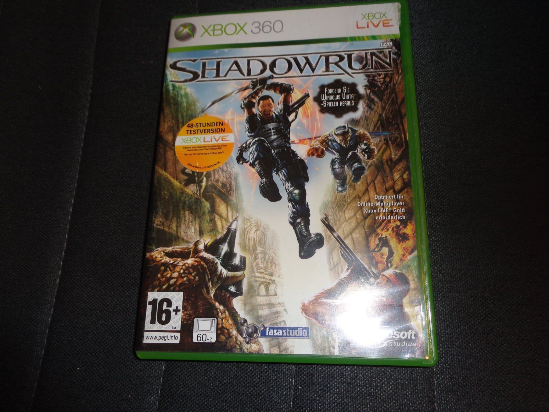 Spiele: Shadowrun XBOX 360 – Gebraucht aus Olten von Disc-Ausverkauf