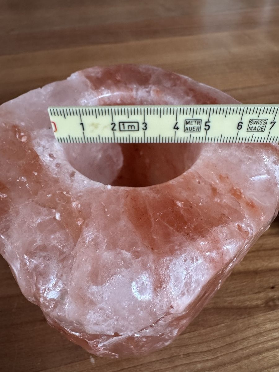 Tutte le decorazioni: Salzstein Teelicht Himalaya – Usato da Therwil venduto da rowe-spezial 3