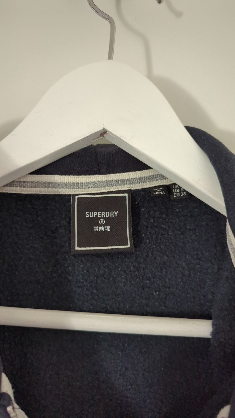 Superdry Giacche: Superdry Kapuzenjacke Grösse S dunkelblau – Usato da Neuheim venduto da sh0_gbz7 2