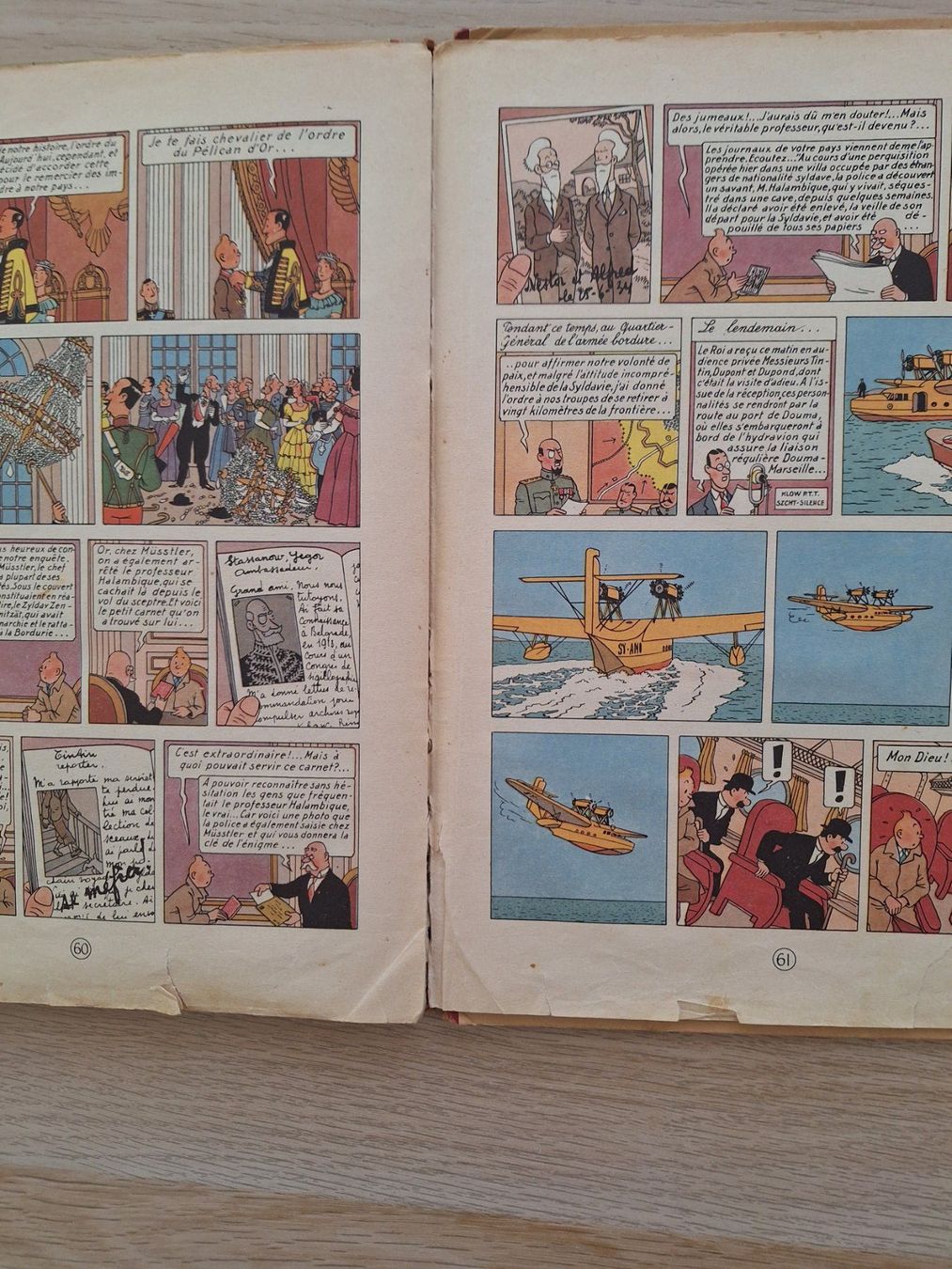 Comics: TINTIN / Le sceptre d' Ottokar / B2 – Gebraucht aus Nyon von beny13 7