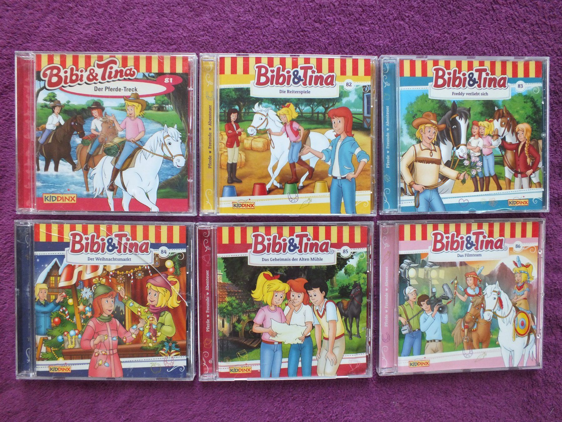 CD: 6 - Bibi & Tina - Hörspiel - CD´s – Usato da Müllheim Dorf venduto da Seeeule01