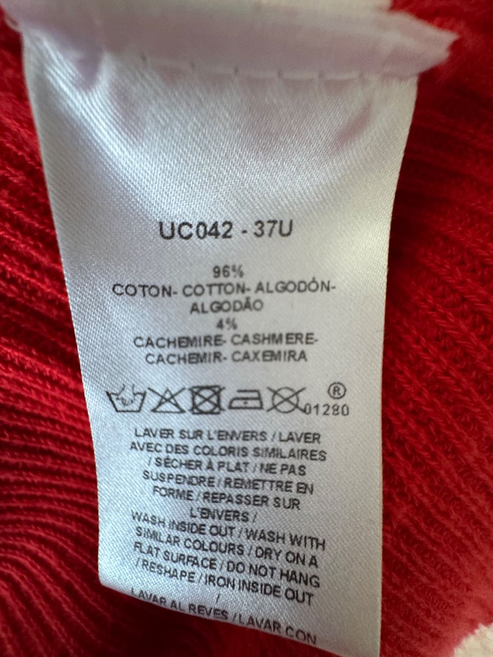 Caroll Giacche: Caroll Cardigan rot Gr. S – Usato da Thun venduto da Iriska77 4