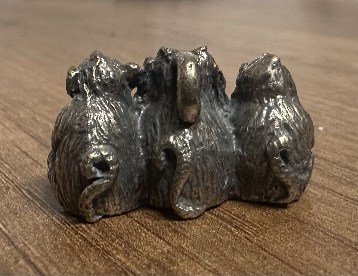 Sculture & Statue: Trois Singes de la Sagesse Bronze – Nuovo e nell'imballaggio originale da Massongex venduto da SwissDistributor 3