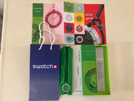 Swatch x Audemars Piguet GREEN EIGHT SSX03G100N Royal Pop