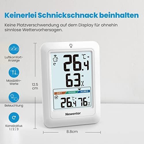 Sonstiges für Haushalt & Wohnen: MAX MIN Thermometer innen aussen 24 48 Std. alle Zeiten – Neu und originalverpackt aus Hundwil von Mr.Wong 2