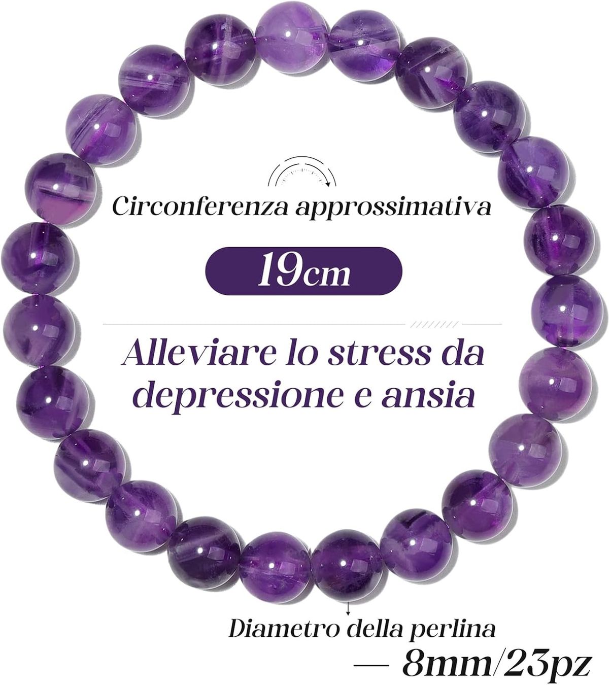Bracciali & Braccialetti: Armband Amethyst – Nuovo e nell'imballaggio originale da Lopagno venduto da CLep 3
