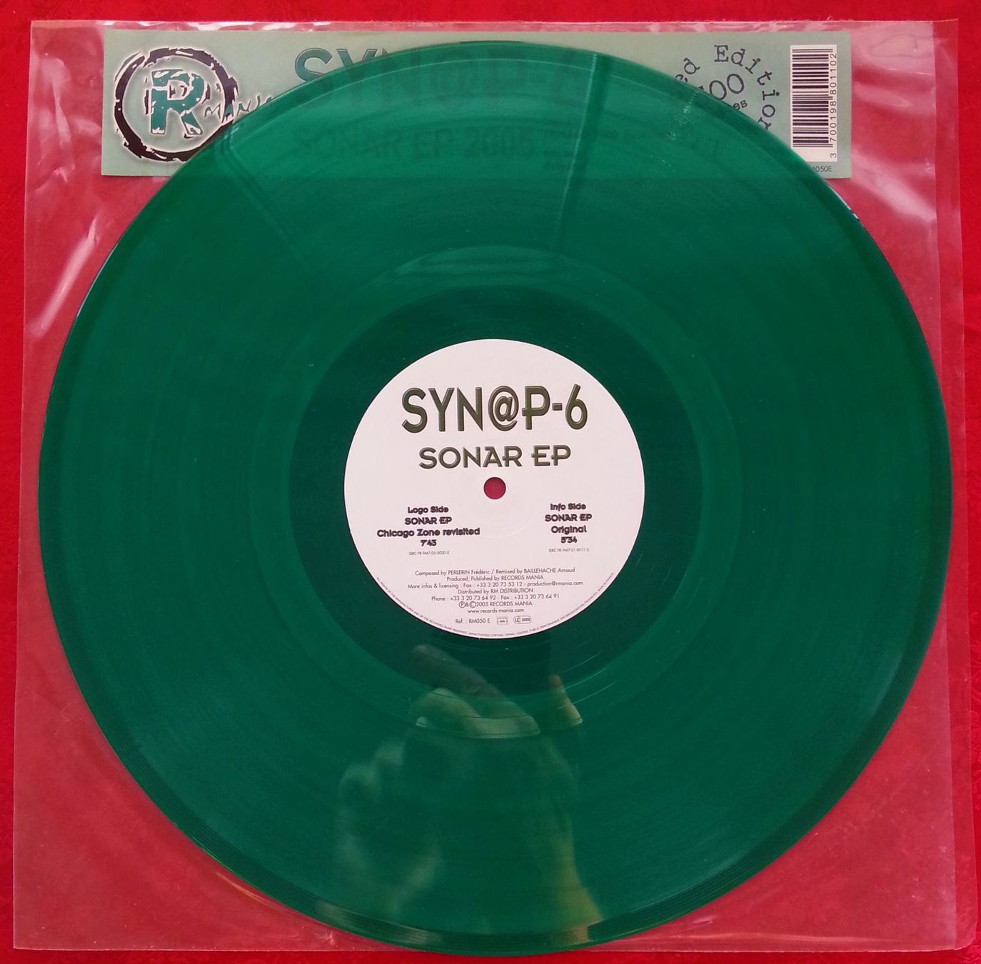 Dischi in vinile: LP Vinyl: SYN@P-6 / SONAR EP 2005 – Usato da Oberriet SG venduto da ganesh435 2