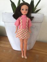 Sindy 1973 mit gerooteten Haaren, sehr seltenes Outfit 1969