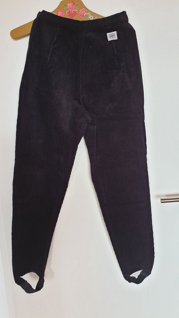 Hosen: Hose-Manchester "CHEEHS" Hose Schwarz 38, Baumwolle – Neu (gemäss Beschreibung) aus Biel/Bienne von bormida63 2