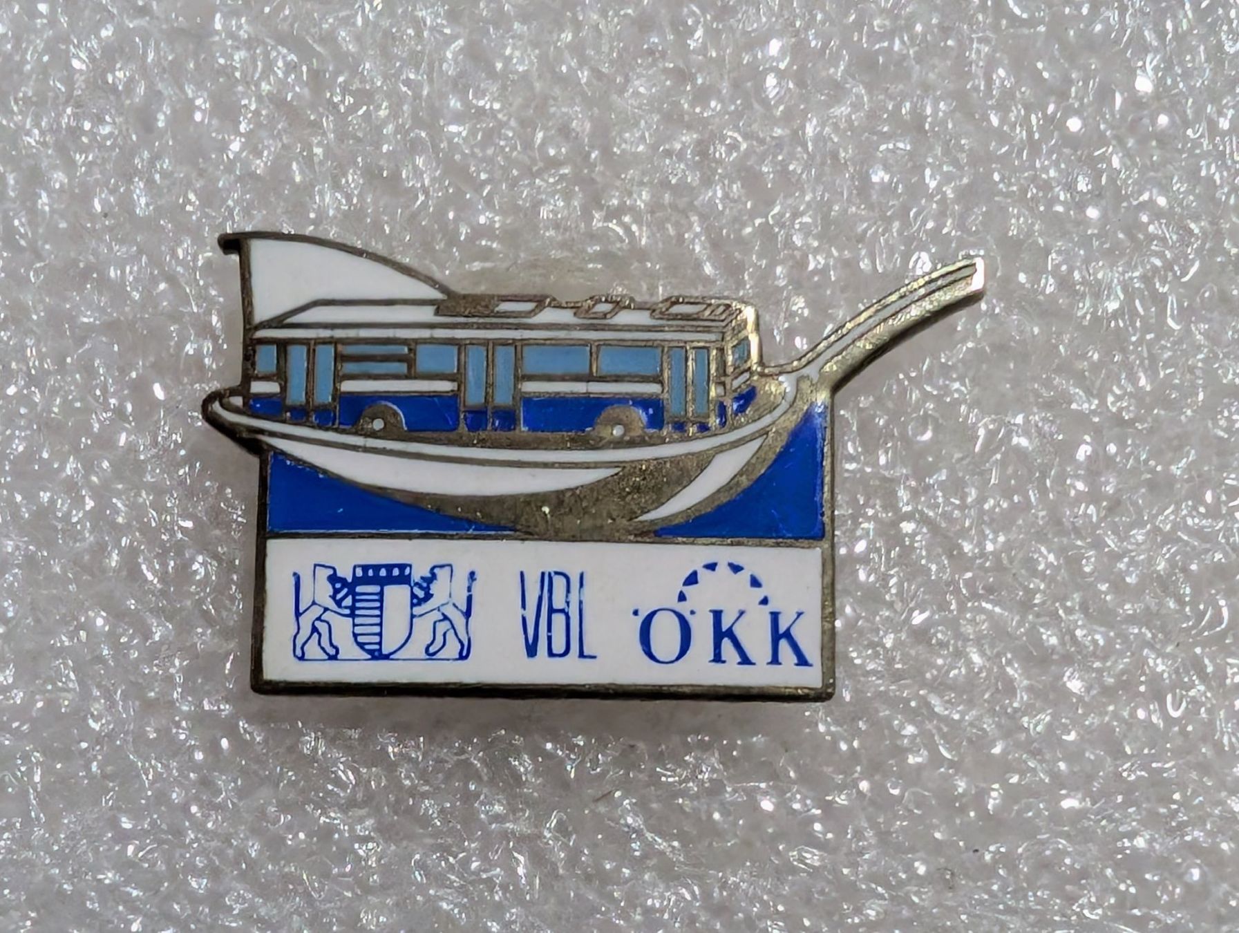Placchette & Badge: Ansteckpin 265: VBL ÖKK – Usato da Oppligen venduto da Pin-Fall-Shop