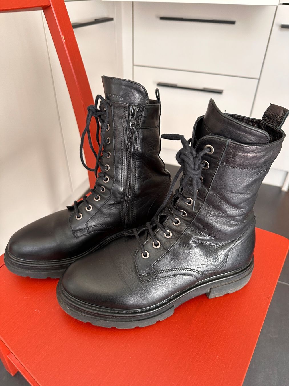 Marc O'Polo Scarpe da donna: Marc O'Polo Schnürstiefelette Gr.39 – Usato da Zürich venduto da Swisspa 2
