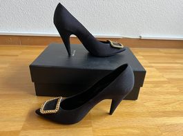 Saint Laurent Schuhe Schwarz Pumps