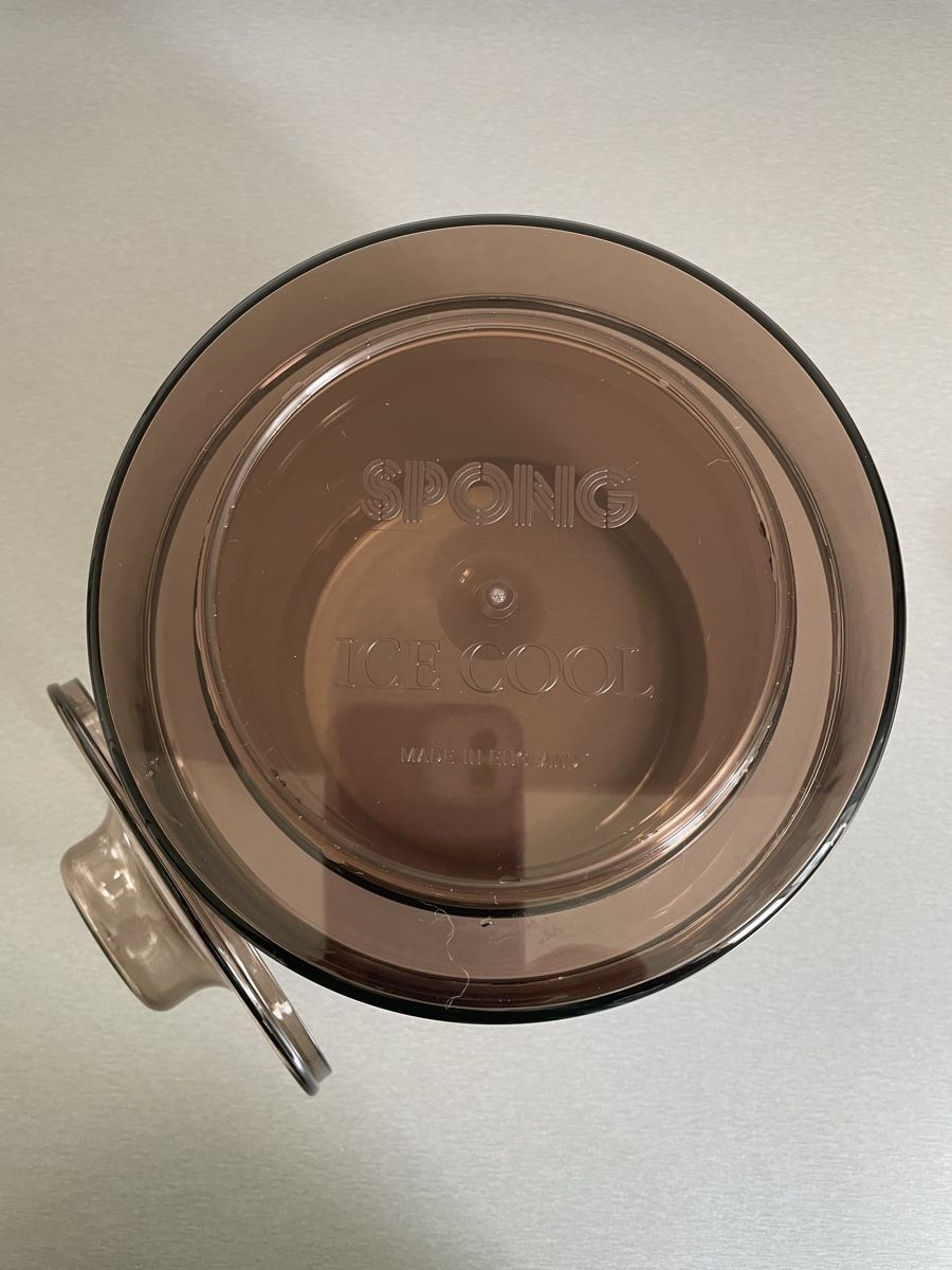 Elettrodomestici da cucina: Eiskühler SPONG ICE COOL braun Messing-Look mit Deckel – Usato da St. Moritz venduto da cri_h9tt 4