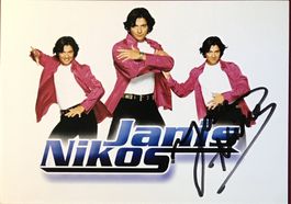 Janis Nikos Autogramm signiert Foto 10x15cm
