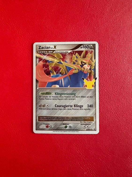 Pokemon Karte Zacian LV X Selten Promo Top Zustand | Kaufen Auf Ricardo