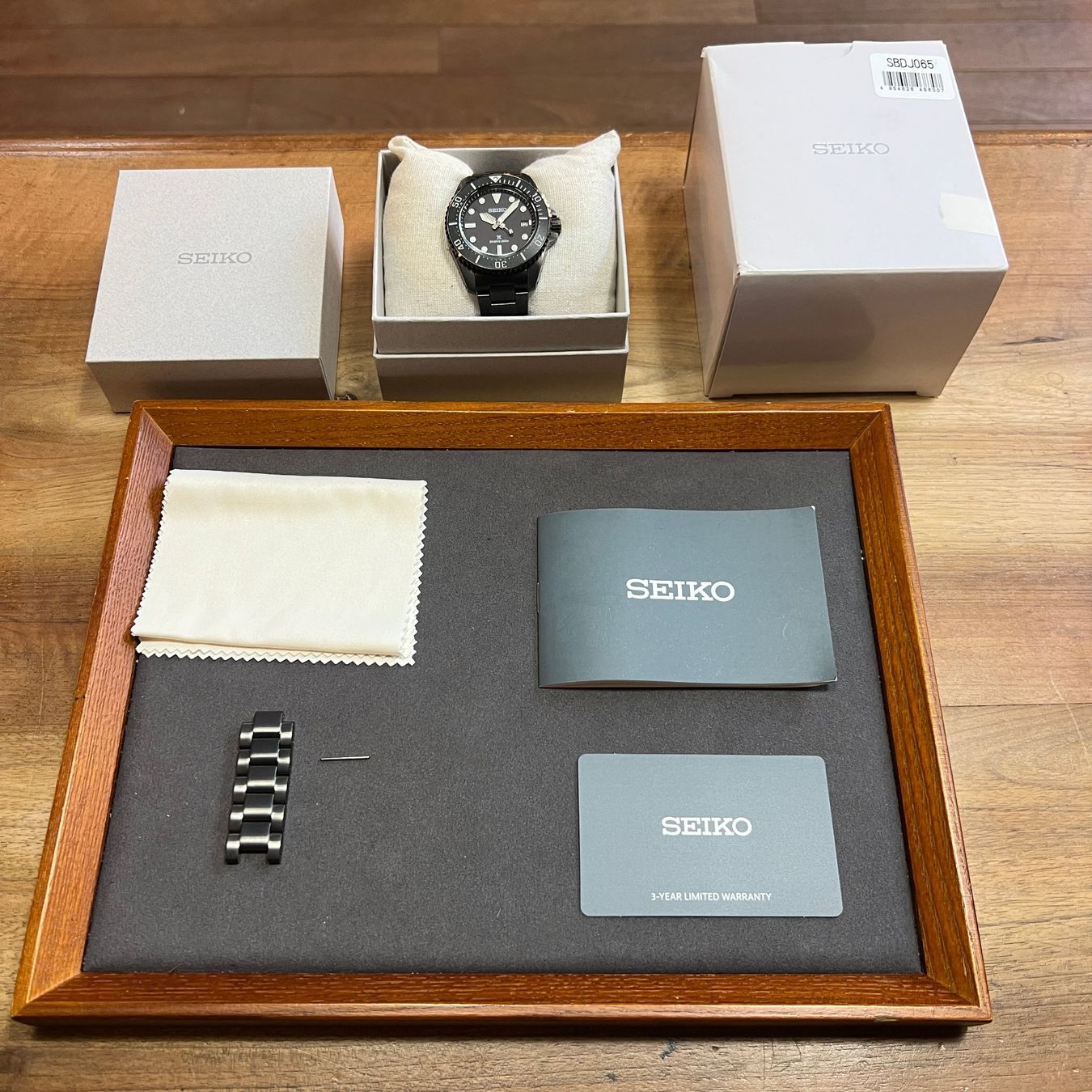 Seiko Orologi: Seiko Prospex Diver Scuba Full Set V157-00A0 – Usato da Carouge GE venduto da Watchaser 8