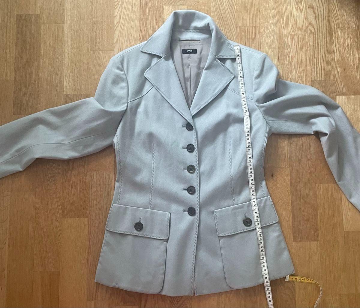 Hugo Boss Jacken: Hugo Boss Blazer , Gr. 38, Eisblau, gut erhalten – Gebraucht aus Gais von Sinclair3 3