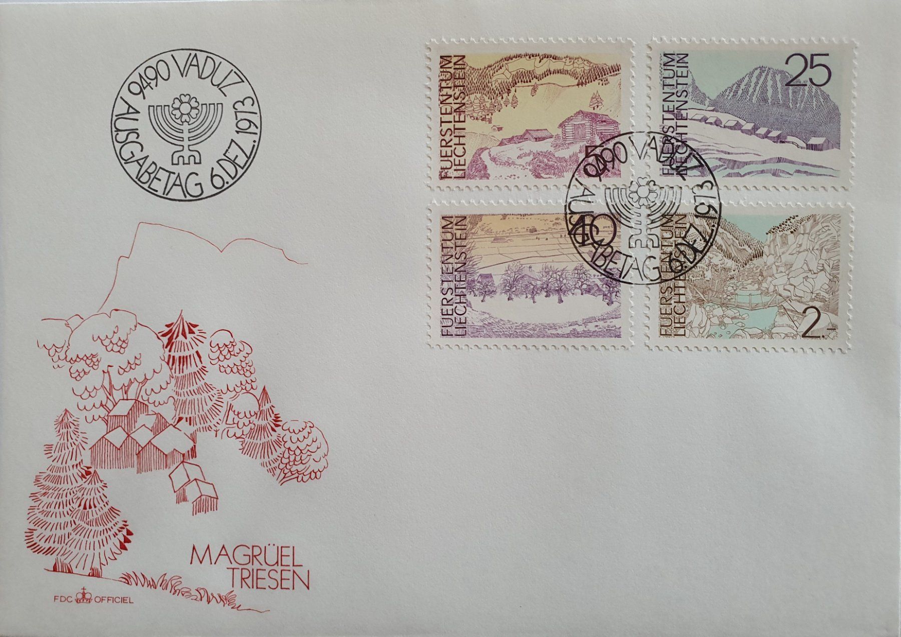 Buste & buste per spedizione: 1973, kompletter FDC Satz – Nuovo (secondo la descrizione) da Alten venduto da Regenwasser 2
