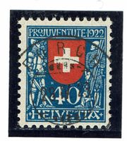 Pro Juventute J24 Vollstempel Forch ZH