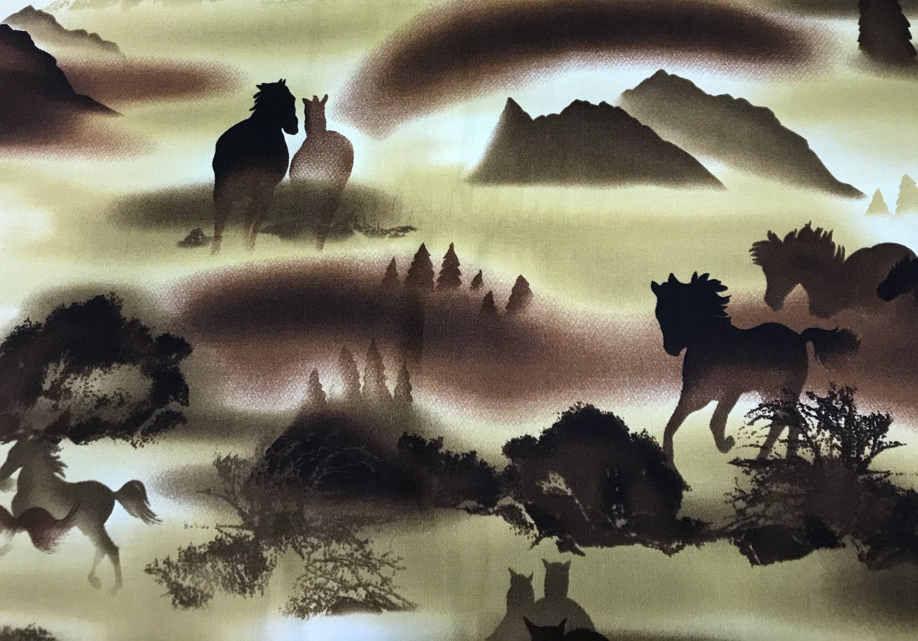 Tessuti: STOFF HORSES CA. 200X115CM NEU – Nuovo (secondo la descrizione) da Ostermundigen venduto da wini63 2