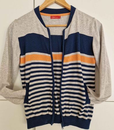 Tissaia Strickjacke Gr152 gestreift WIE NEU