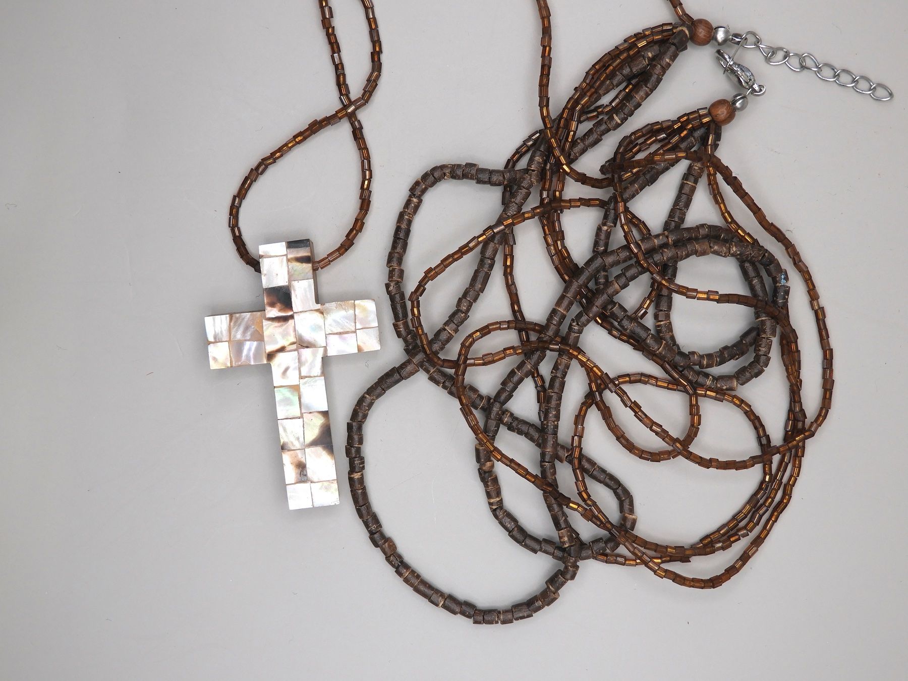 Altri gioielli: Rosenkranz mit Perlmutter – Usato da Horw venduto da luzernicus 1