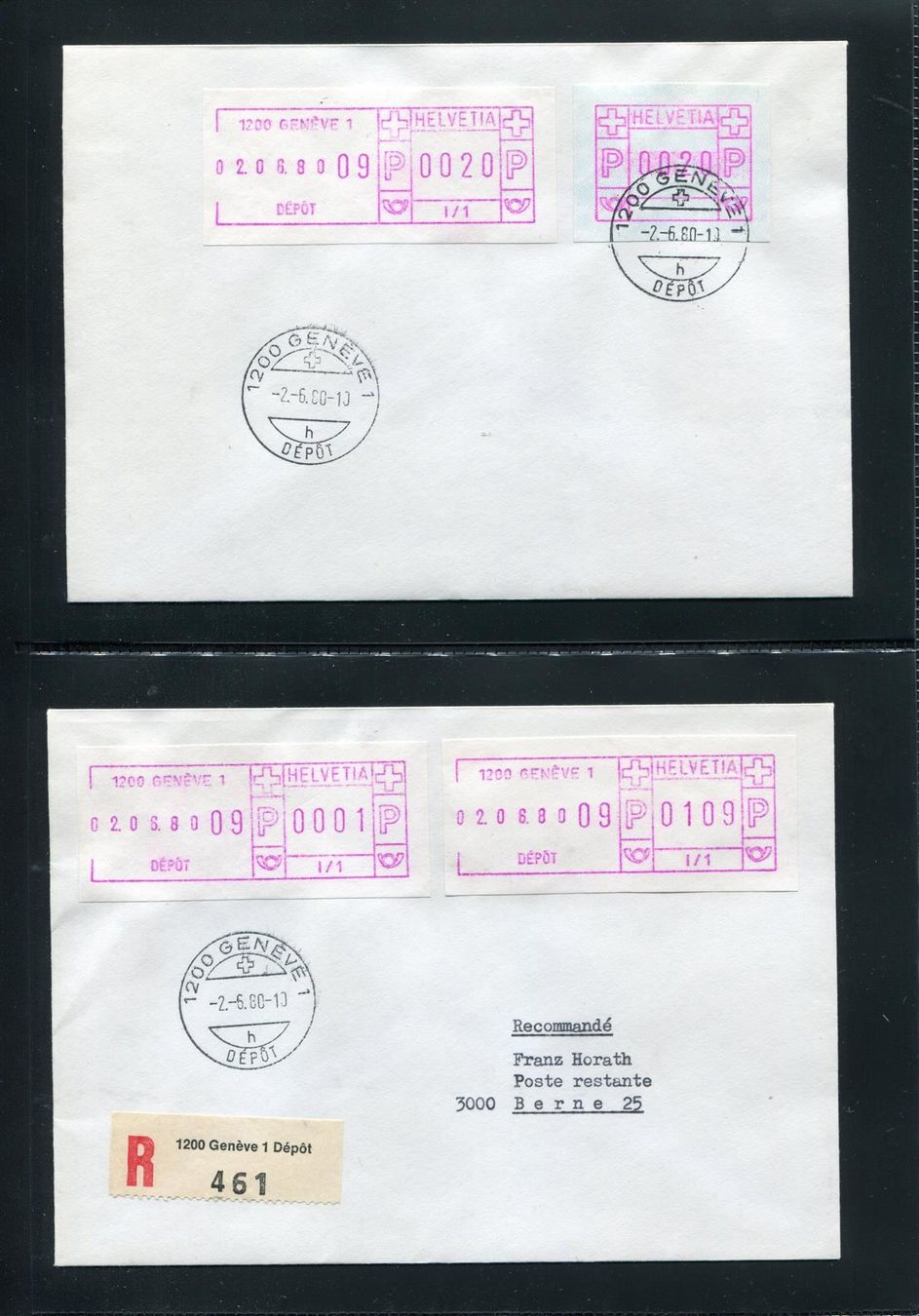 Timbri: Schalterfreistempel-Sammlung in 12 Alben – Usato da Winterthur venduto da Kyoung 4