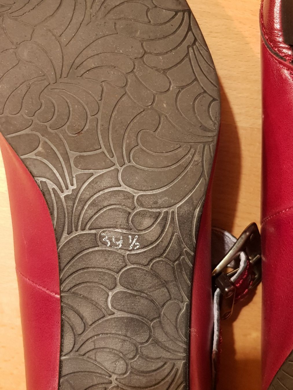 Chaussures femmes: rote Pumps Gr. 39.5, Absatz ca.6cm, Weite H – D'occasion à Menziken par FranzSteff 4